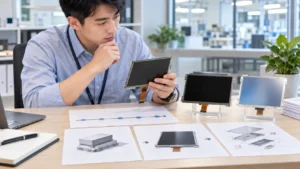 Chinese sourcing manager evaluating options for an EOL industrial LCD.